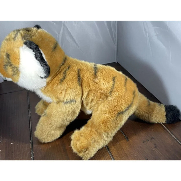 Miyoni by Aurora ? Bengal Tiger Cub Plush Stuffed Animal Toy 8” Tag Missing - Picture 4 of 5